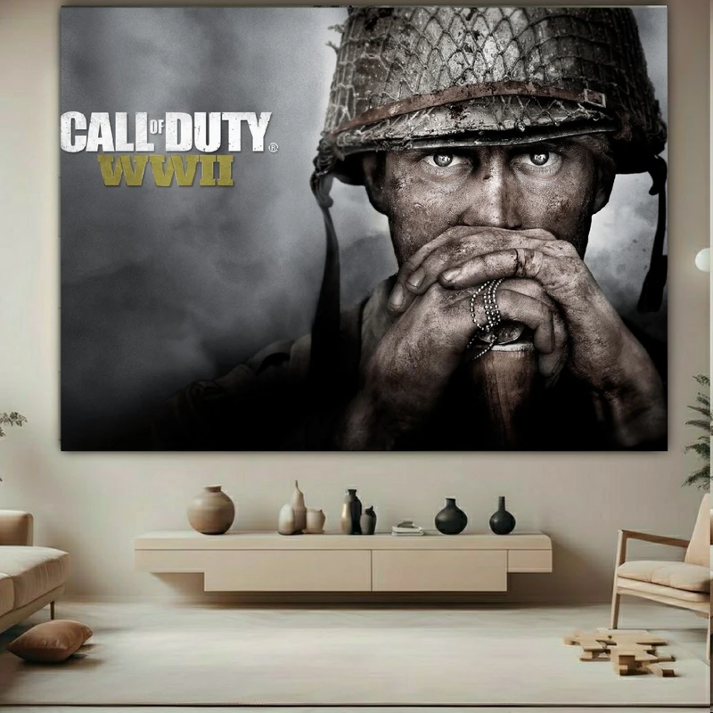 پوستر طرح کال اف دیوتی مدل ww2 کد GR949