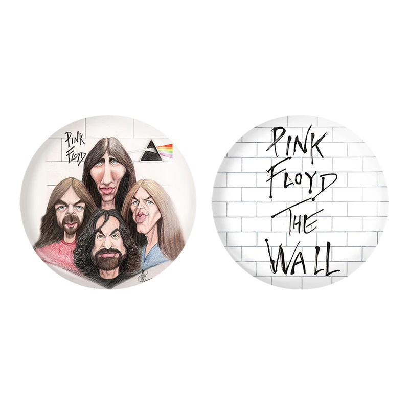 مگنت خندالو طرح گروه Pink Floyd کد 32553254 مجموعه 2 عددی