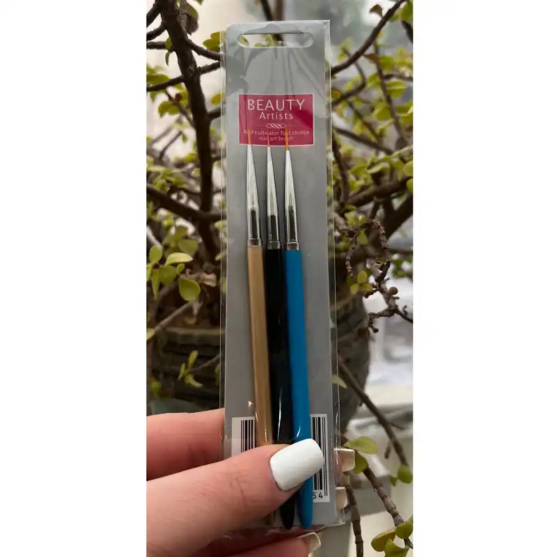 قلم موی طراحی ناخن مدل BEAUTY-03