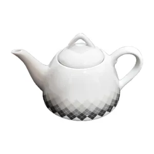 قوری مدل کف پهن طرح خشت