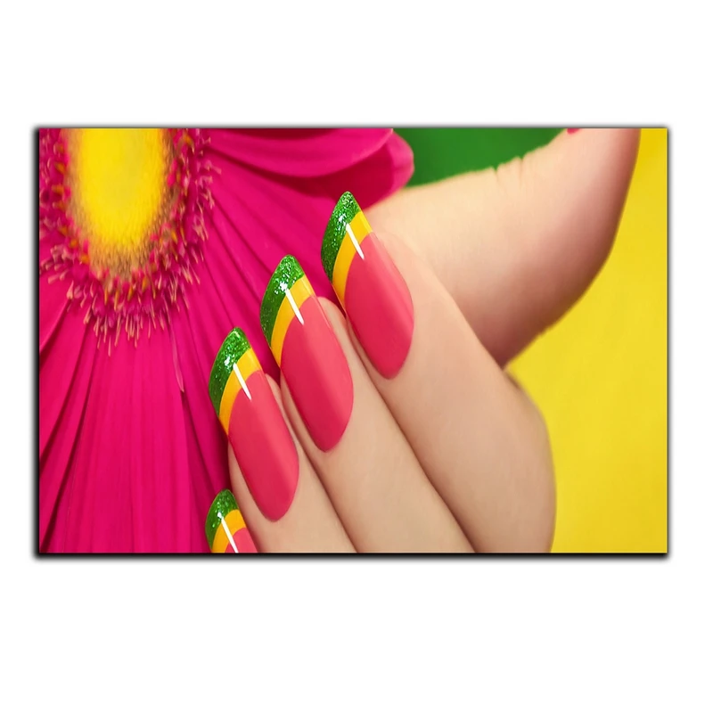 تابلو شاسی بکلیت طرح کاشت ناخن تابستانی مدل SH-6836