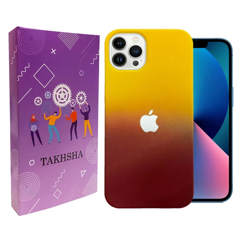 کاور تخشا مدل Silicone Fade مناسب برای گوشی موبایل اپل iPhone 13 Pro