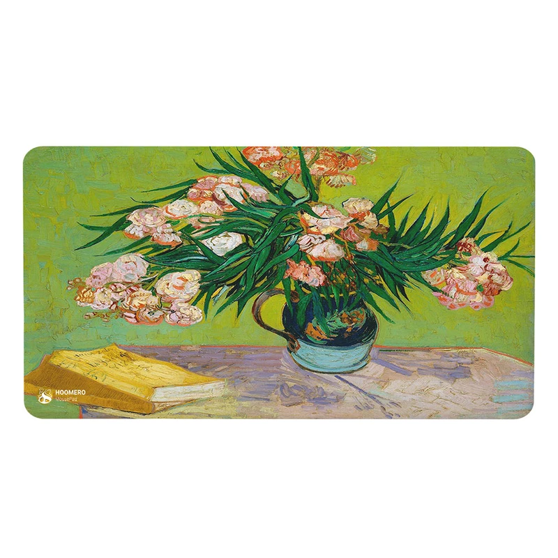 ماوس پد هومرو مدل MX1045 طرح نقاشی و گلدان