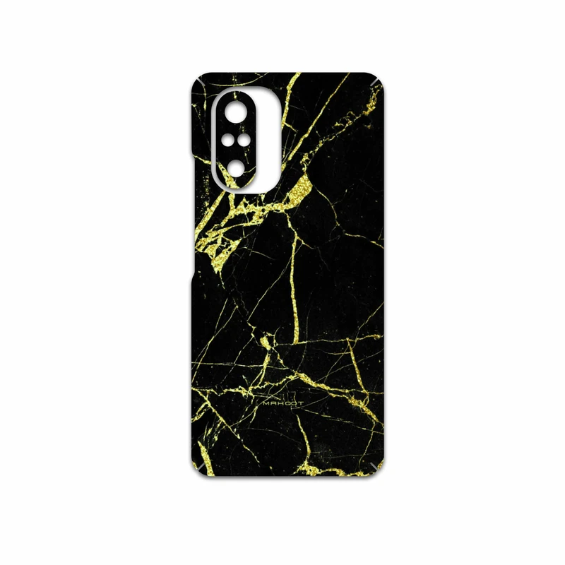 برچسب پوششی ماهوت مدل Graphite-Gold-Marble مناسب برای گوشی موبایل شیائومی Mi 11i
