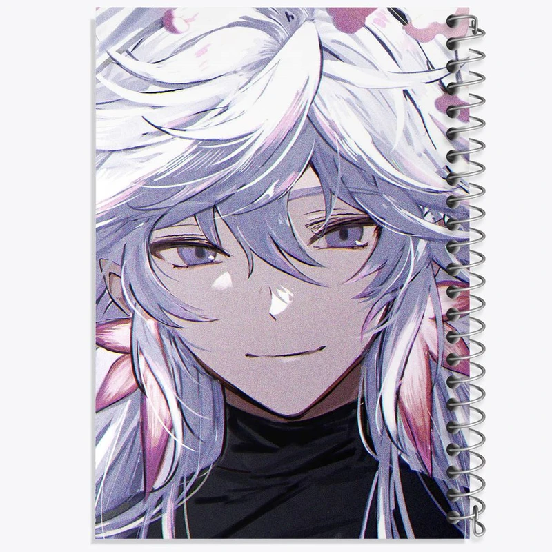 دفتر نقاشی 50 برگ خندالو مدل مرلین انیمه فیت استی نایت Fate Stay Night کد 22813