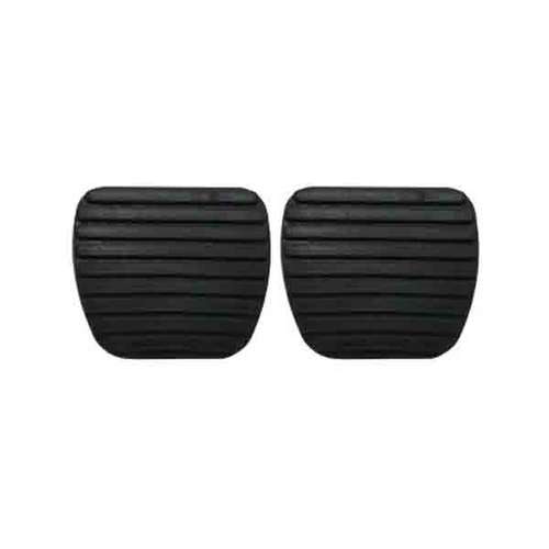 	 روکش پدال خودرو قطعه سازان کبیر مدل PED-206SD-866 مناسب برای پژو 206 صندوقدار مجموعه 2 عددی