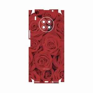 MAHOOT Red-Flower-FullSkin Cover Sticker for Honor 50 Lite