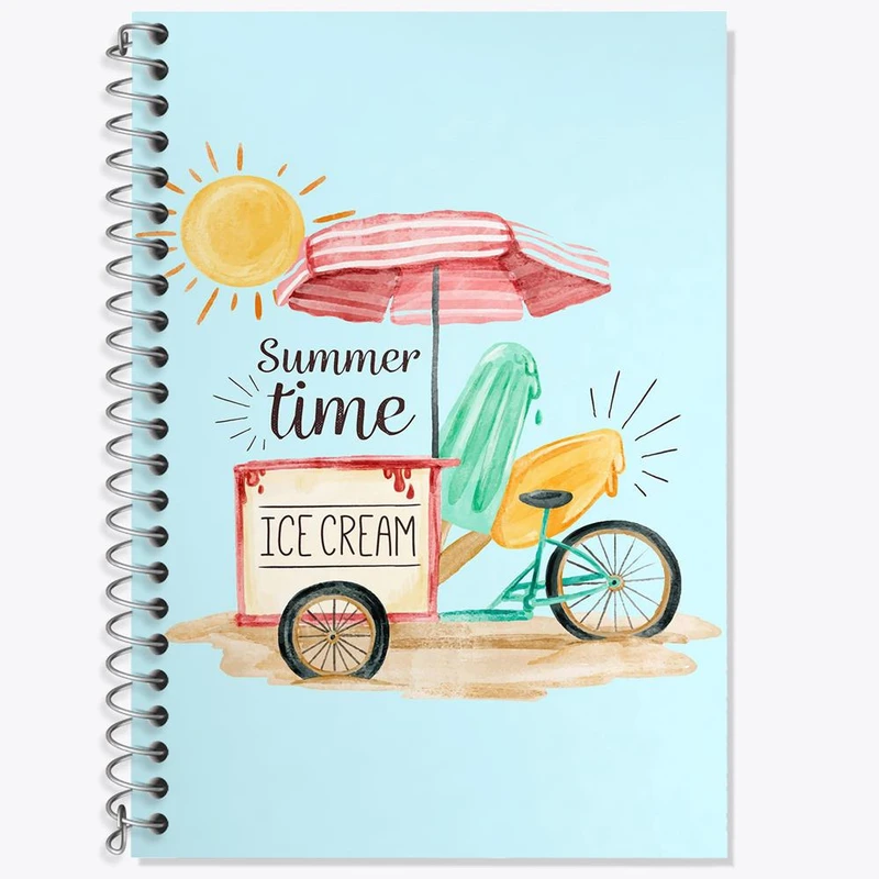 دفتر لغت 50 برگ خندالو مدل تابستان کد 29585