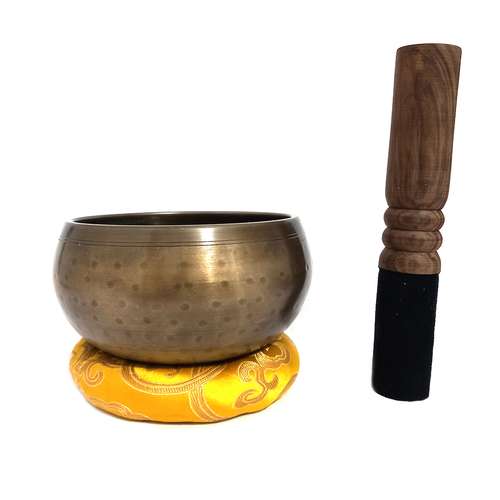 کاسه تبتی مدل چکشی برنزی 12