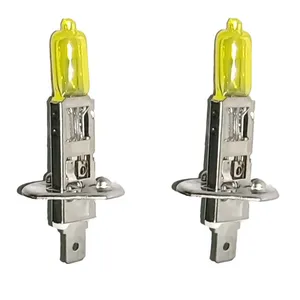 لامپ هالوژن خودرو استیکو مدل H1 YELLOW بسته دو عددی