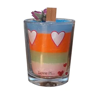 شمع لیوانی مدل عطری 034