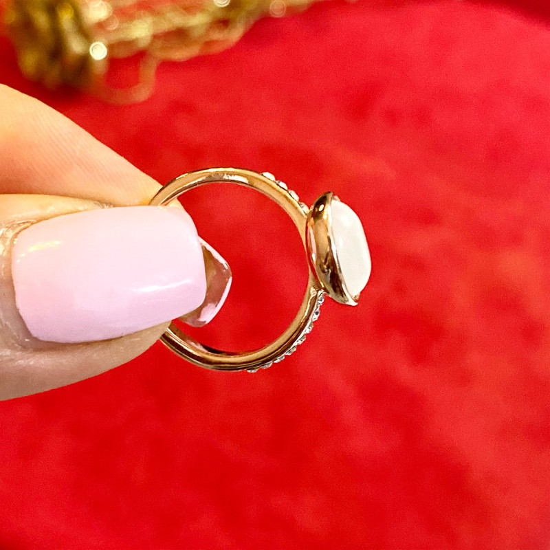 انگشتر دخترانه مدل Rg503 مجموعه 2 عددی