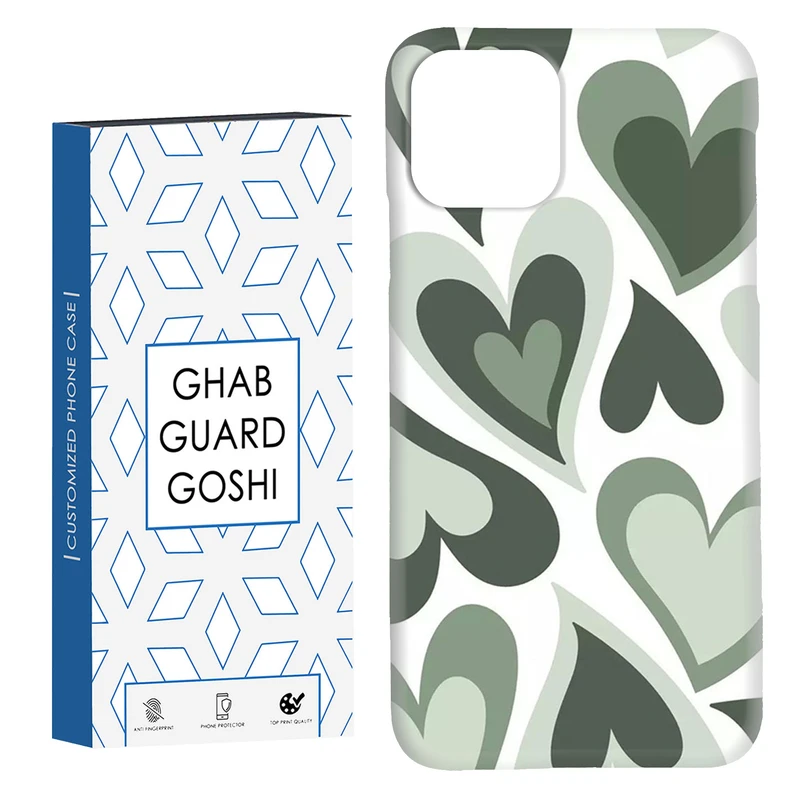 کاور قاب گارد گوشی طرح قلب کد Dimo-495 مناسب برای گوشی موبایل اپل IPHONE 11 PRO MAX