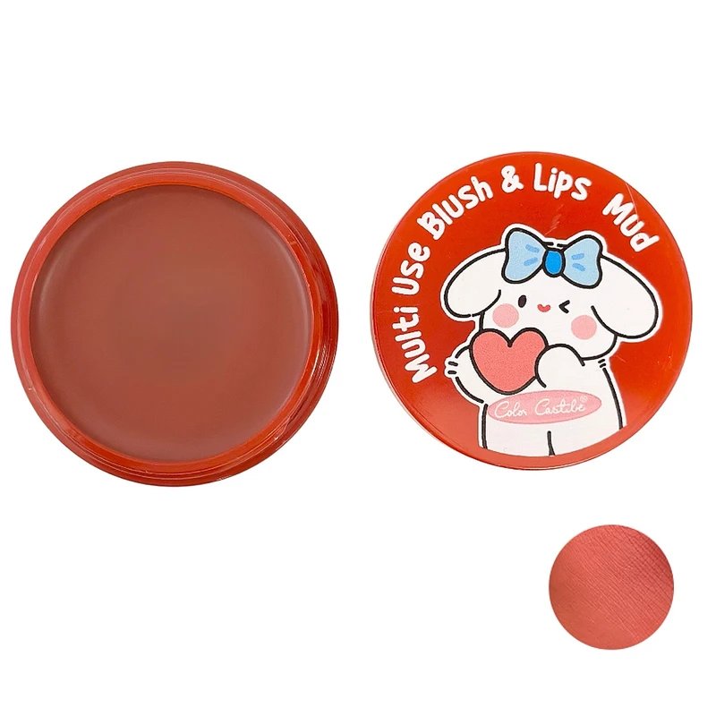 رژگونه مات کالرکستل مدل فانتزی شماره 02