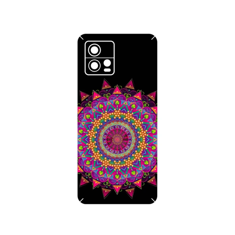 برچسب پوششی ماهوت مدل Mandala Design 5 مناسب برای گوشی موبایل موتورولا Moto G72