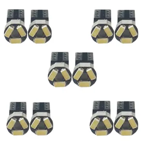 لامپ پشت آمپر خودرو بوف مدل  SMD یخی پایه T5 مناسب برای پراید مجموعه 10 عددی 