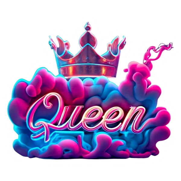 استیکر پارچه و لباس پاد آفرین طرح تاج کد 3518