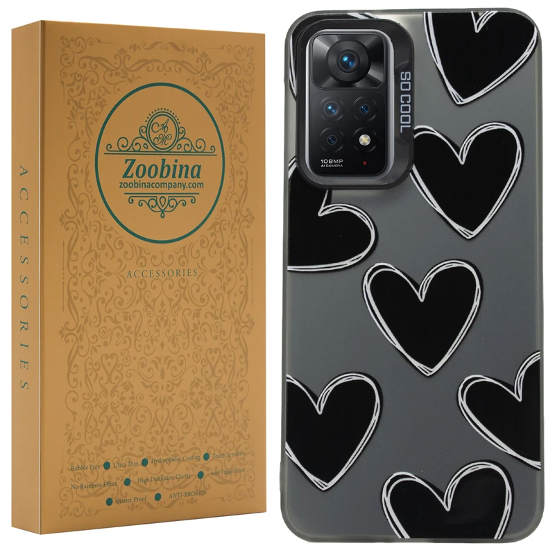 کاور زوبینا مدل Zamor مناسب برای گوشی موبایل شیائومی Redmi Note 12 Pro 4G / Note 11 Pro 4G / 5G