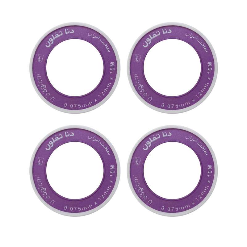 نوار تفلون دنا مدل 10 بسته 4 عددی