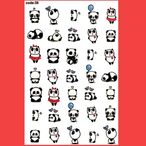 استیکر طراحی ناخن مدل c34