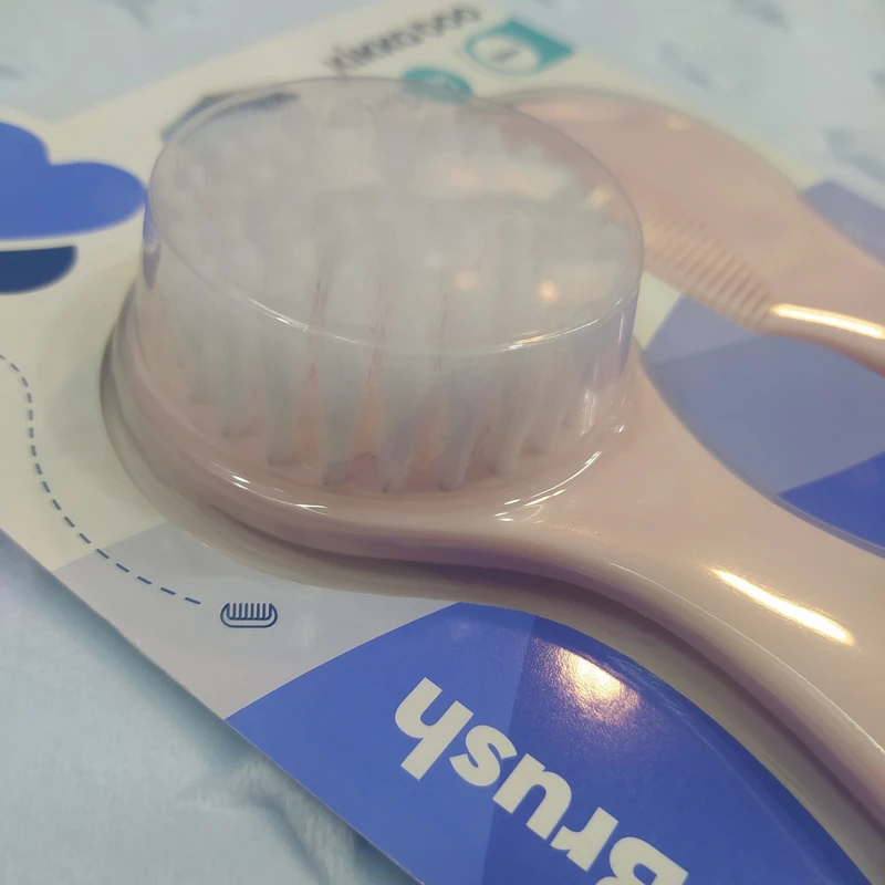 عکس شماره 5 : ست برس و شانه نوزاد کیکابو مدل picko