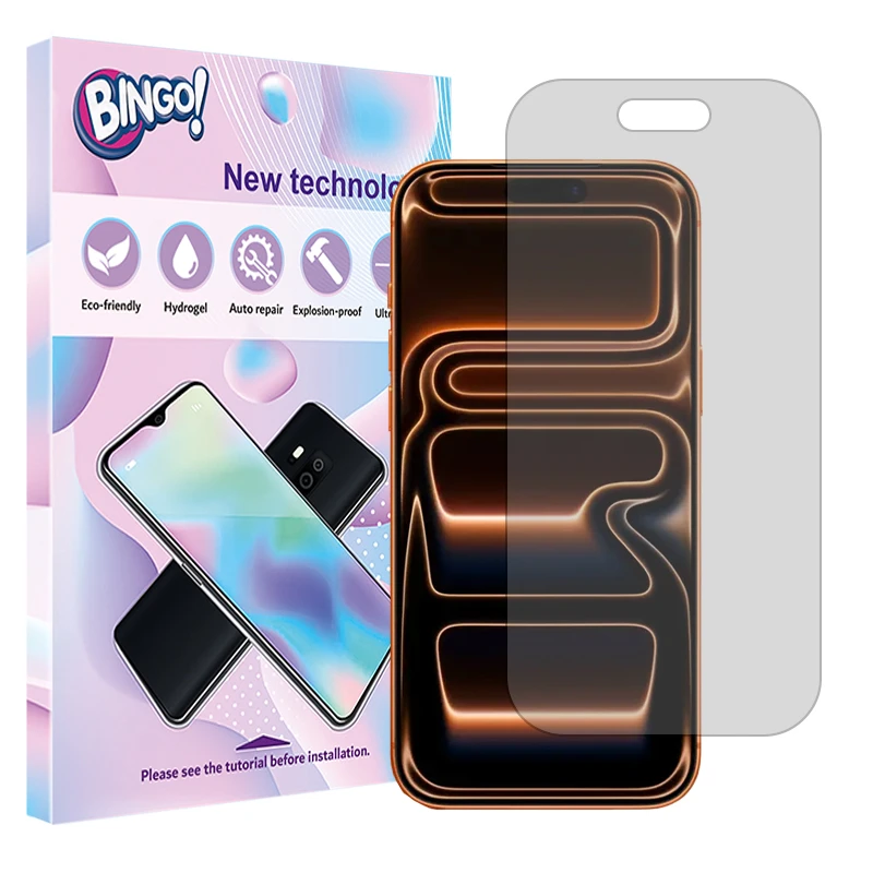 محافظ صفحه نمایش مات بینگو مدل Tough مناسب برای گوشی موبایل اپل iPhone 17 Pro Max