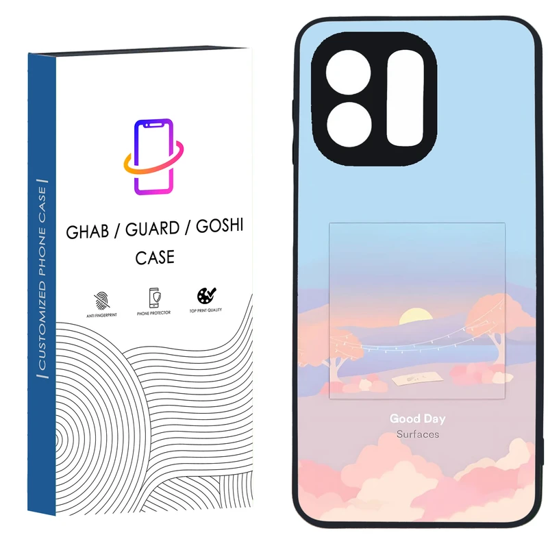 کاور قاب گارد گوشی طرح دخترانه کد 60 - TPU مناسب برای گوشی موبایل شیائومی Redmi Note 12 4G