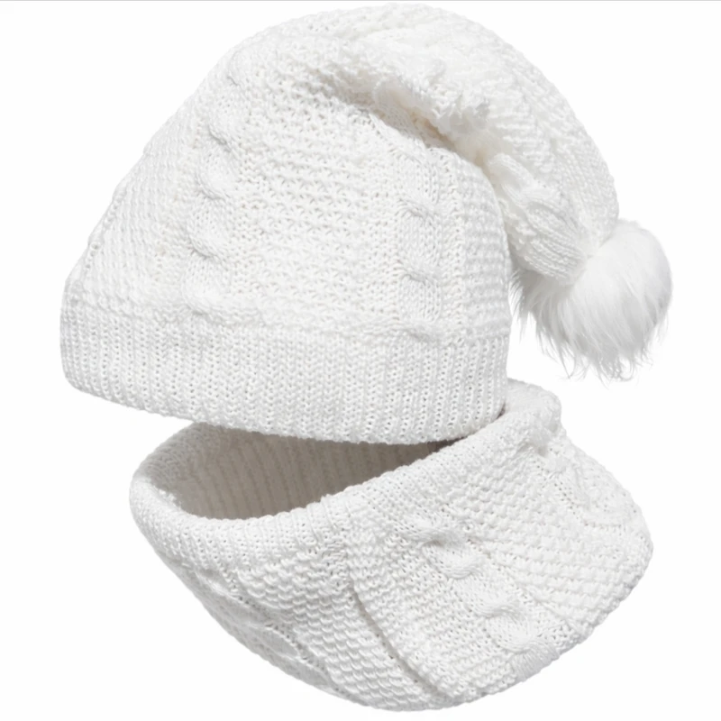 عکس شماره 5 : ست کلاه و شال گردن بافتنی مدل شیطونی داخل خز mr_ht