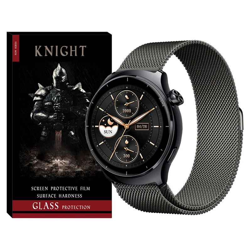 بند نایت مدل Milanese KT TW مناسب برای ساعت هوشمند میبرو Lite 3 Pro