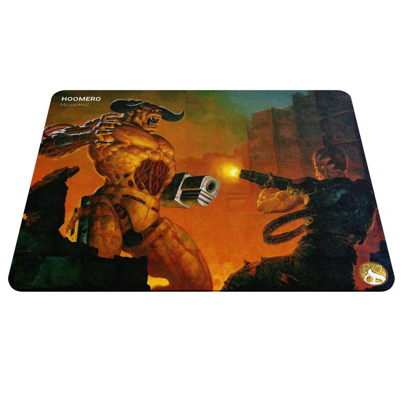 ماوس پد هومرو مدل A4080 طرح بازی DOOM