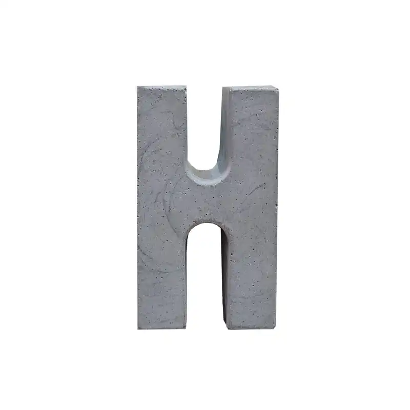 دکوری مدل بتنی طرح حرف H