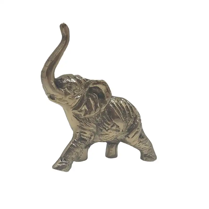 مجسمه برنجی مدل فیل دختر بچه