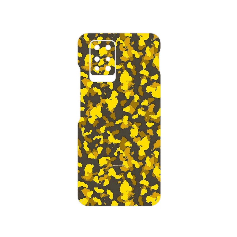 برچسب پوششی ماهوت مدل Yellow Infantry Army مناسب برای گوشی موبایل اینفینیکس Note 10 Pro