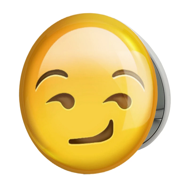 آینه جیبی خندالو طرح ایموجی Emoji مدل تاشو کد 1311 
