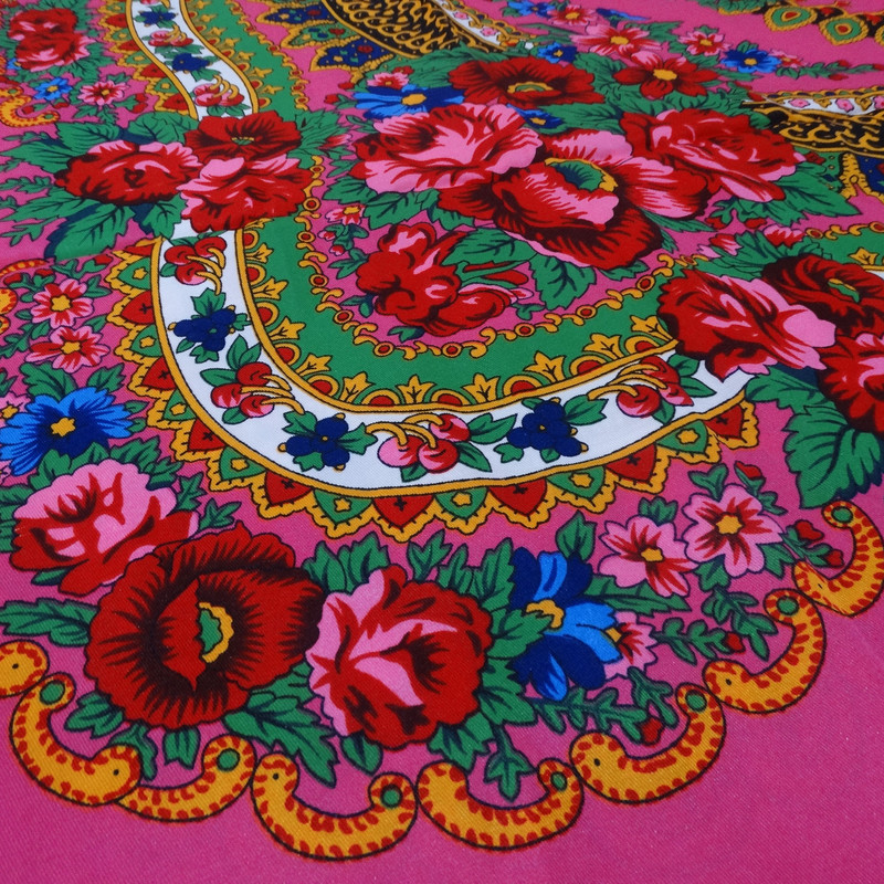 روسری زنانه مدل زمستانه ترکمن کد T60 p