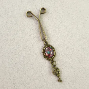 گیره روسری زنانه مدل گل كد SF138-BS