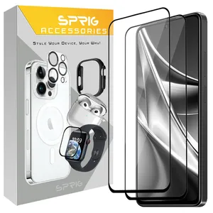 Sprig FLSP2 Screen Protector for Xiaomi Redmi K70 / K70 Pro / K70E / Poco X6 Pro / Poco X6 / Poco F6 / POCO F6 Pro / Redmi Note 13 Pro 5G / Turbo 3 Pack of 2