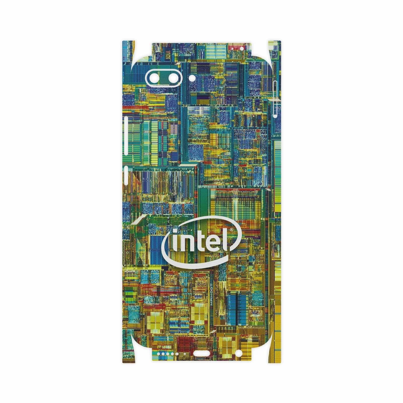 برچسب پوششی ماهوت مدل Intel Brand-FullSkin مناسب برای گوشی موبایل آنر 10
