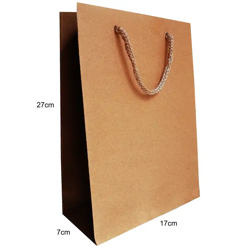 پاکت هدیه مدل کرافت ساده بدون طرح بسته 10 عددی