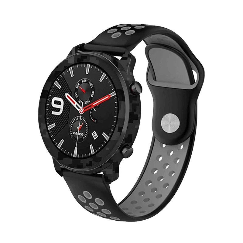  برچسب ماهوت طرح Night-Army-Pixel مناسب برای ساعت هوشمند شیائومی Amazfit GTR 47mm