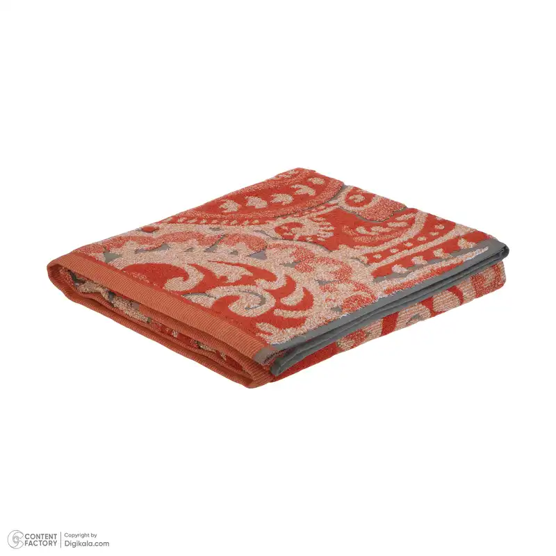 حوله حمام برق لامع مدل ترمه سایز 160×100 سانتی متر