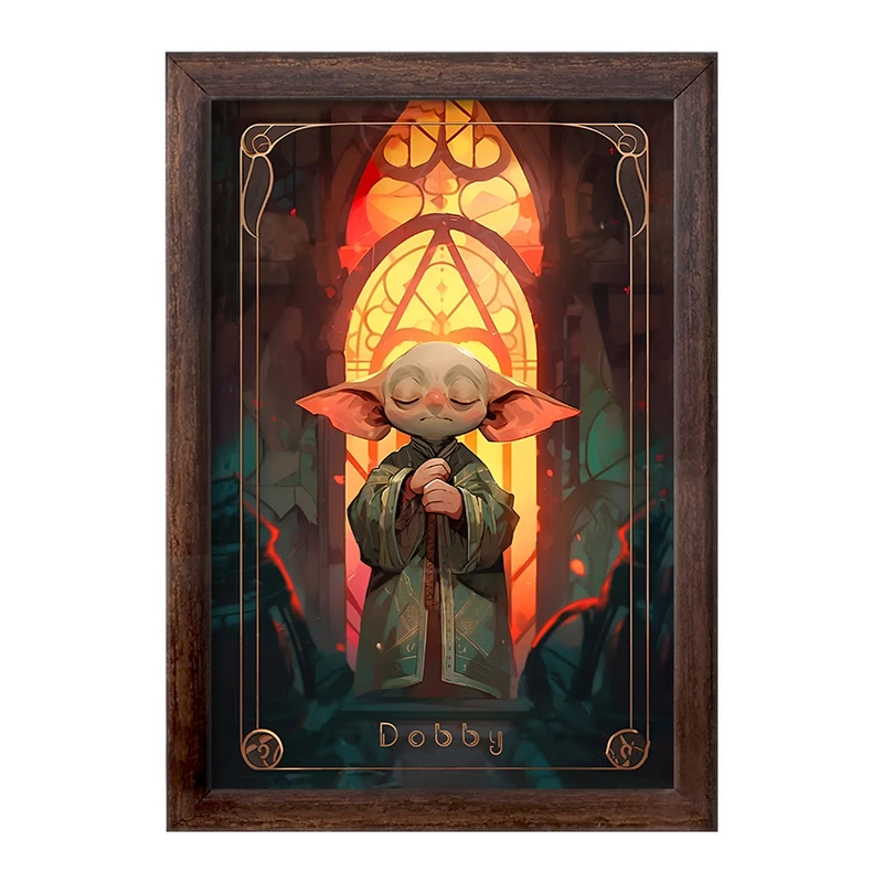 تابلو خندالو طرح دابی هری پاتر (Harry Potter) کد F10002