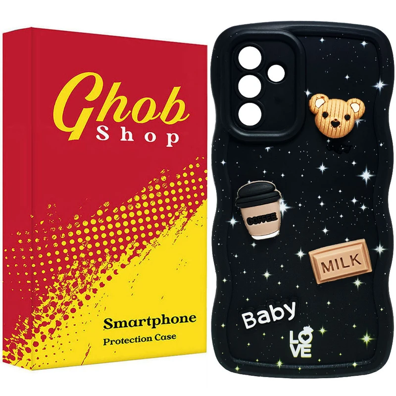 کاور قاب شاپ مدل سیلیکونی طرح Coffee مناسب برای گوشی موبایل سامسونگ Galaxy A35 4G / A35 5G / A35