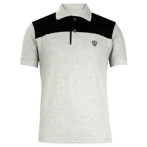 پولوشرت آستین کوتاه مردانه آریان نخ باف مدل 1652