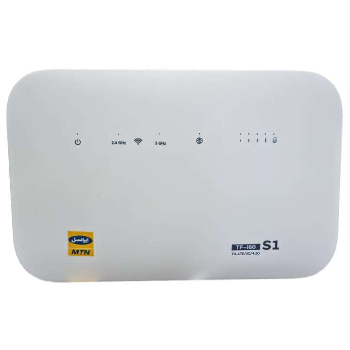 مودم روتر بی سیم 4G LTE ایرانسل مدل TFI60- S1 به همراه 300 گیگابایت اینترنت 6 ماهه