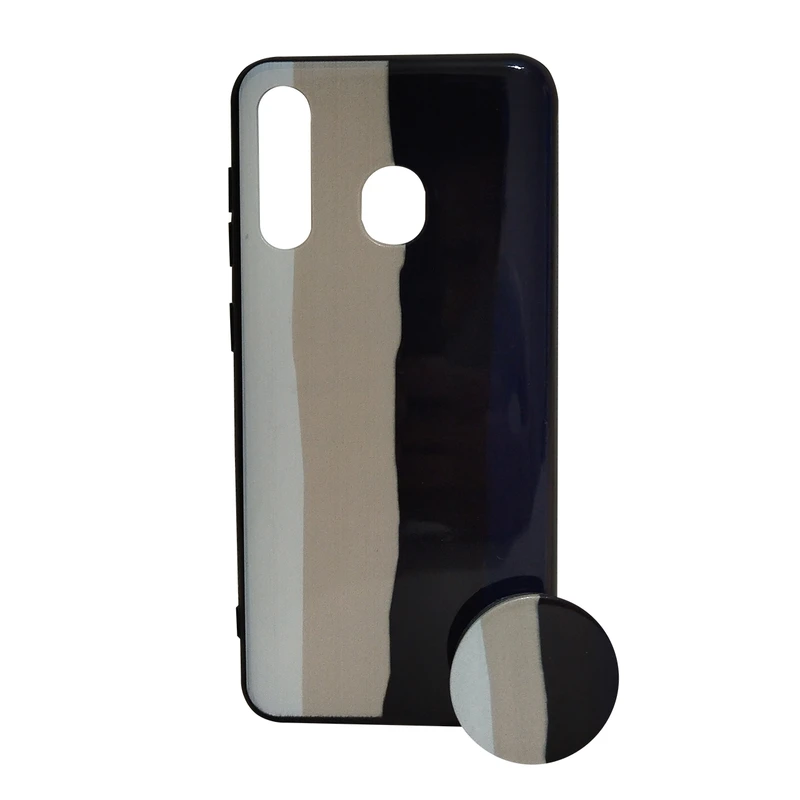 کاور کد 7012 مناسب برای گوشی موبایل سامسونگ Galaxy A20 به همراه پایه نگهدارنده