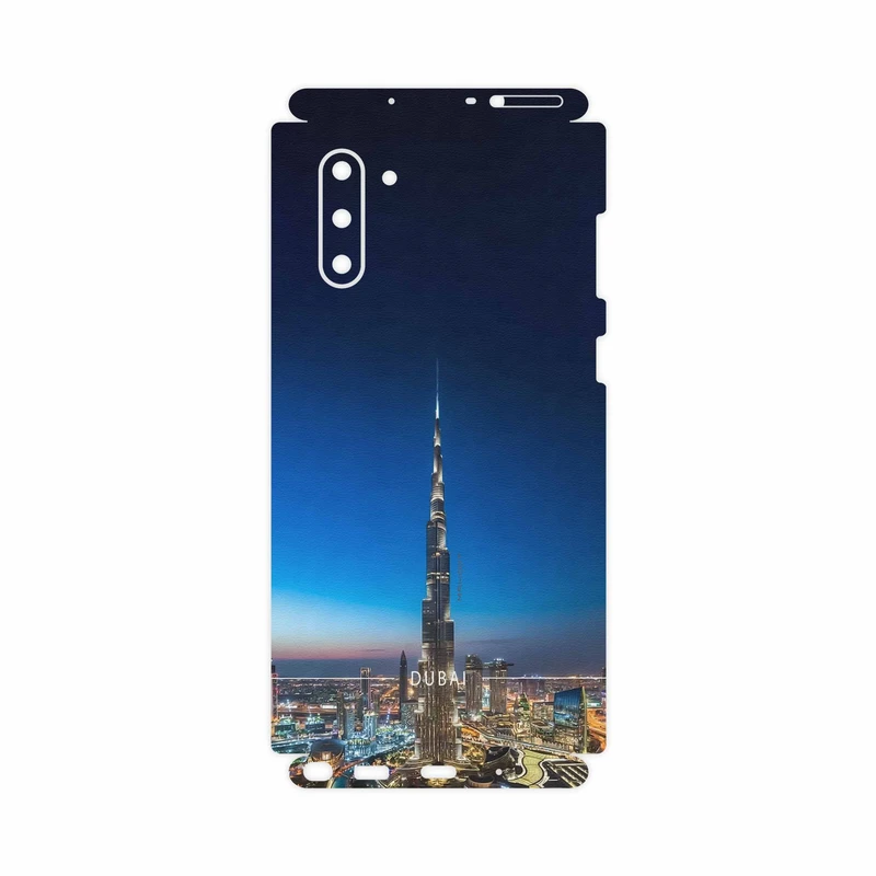 برچسب پوششی ماهوت مدل Dubai City-FullSkin مناسب برای گوشی موبایل سامسونگ Galaxy Note 10