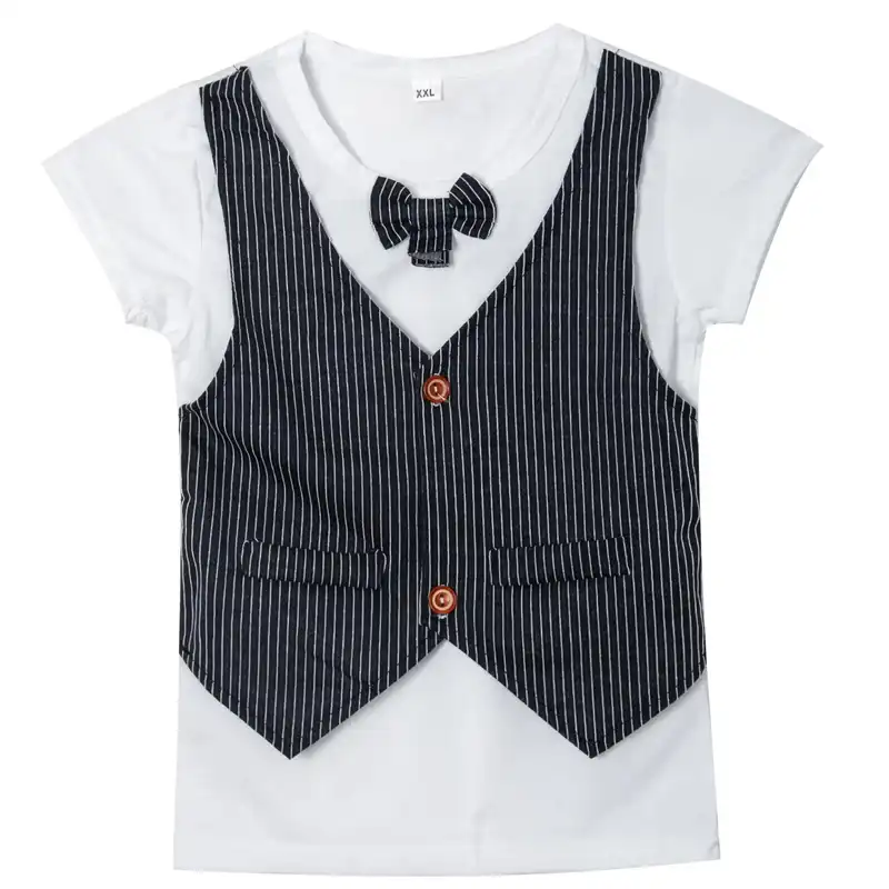 ست تی شرت و شلوارک پسرانه مدل MD3-CF3479