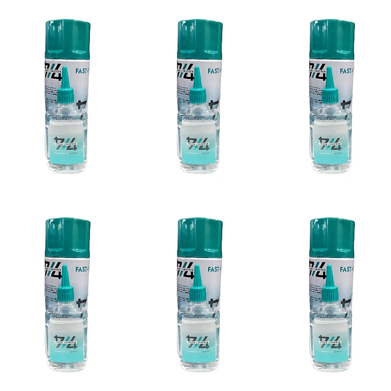 چسب 123 دیبا 714 مدل fast adhesive حجم 400 بسته 6 عددی