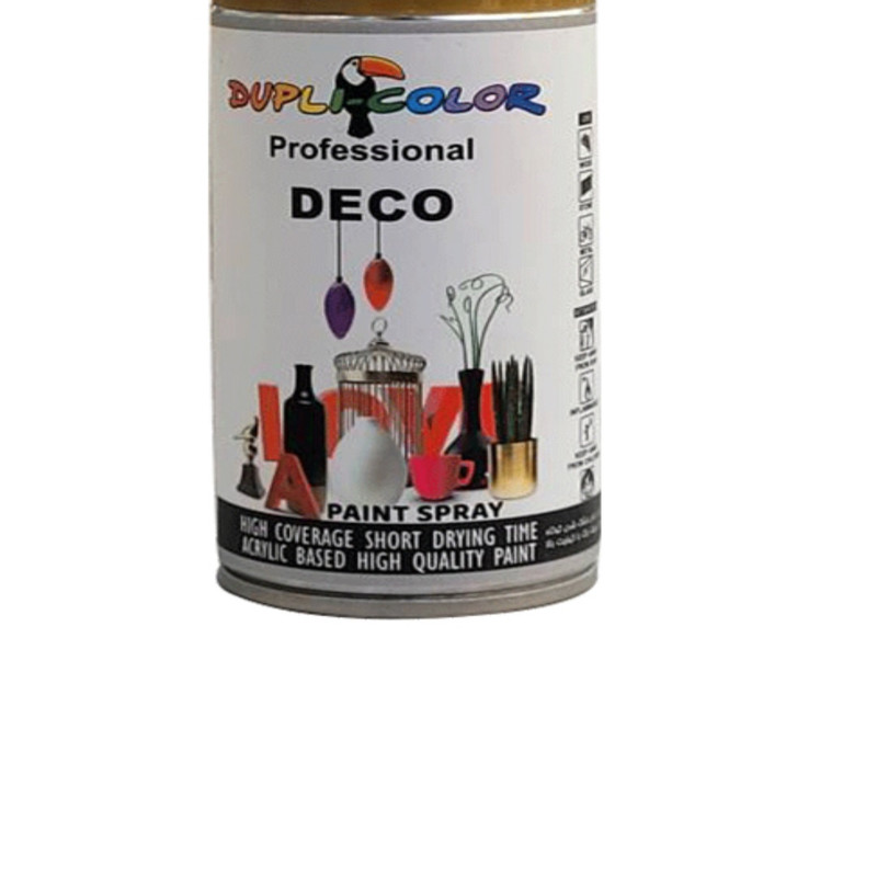 اسپری رنگ طلایی دوپلی کالر مدل DECO حجم 150 میلی لیتر اسپری رنگ طلایی دوپلی کالر مدل DECO حجم 150 میلی لیتر